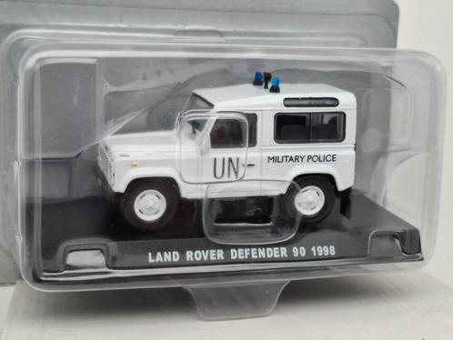 Land Rover Defender UN United Nations (1998) - 1:43, Hobby en Vrije tijd, Modelauto's | 1:43, Zo goed als nieuw, Auto, Overige merken