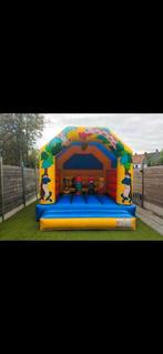 Te huur springkasteel beestenboel., Ophalen of Verzenden, Zo goed als nieuw