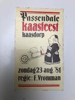 Sticker Passendale kaasfeest 1981, Verzamelen, Ophalen of Verzenden, Nieuw, Bedrijf of Vereniging