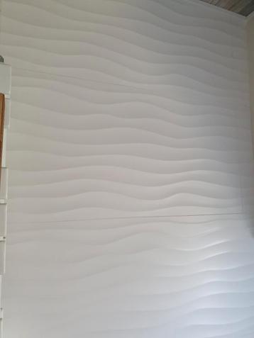 Wandtegels Atlas Concorde Dune 3d decor wit mat 7.7m² beschikbaar voor biedingen