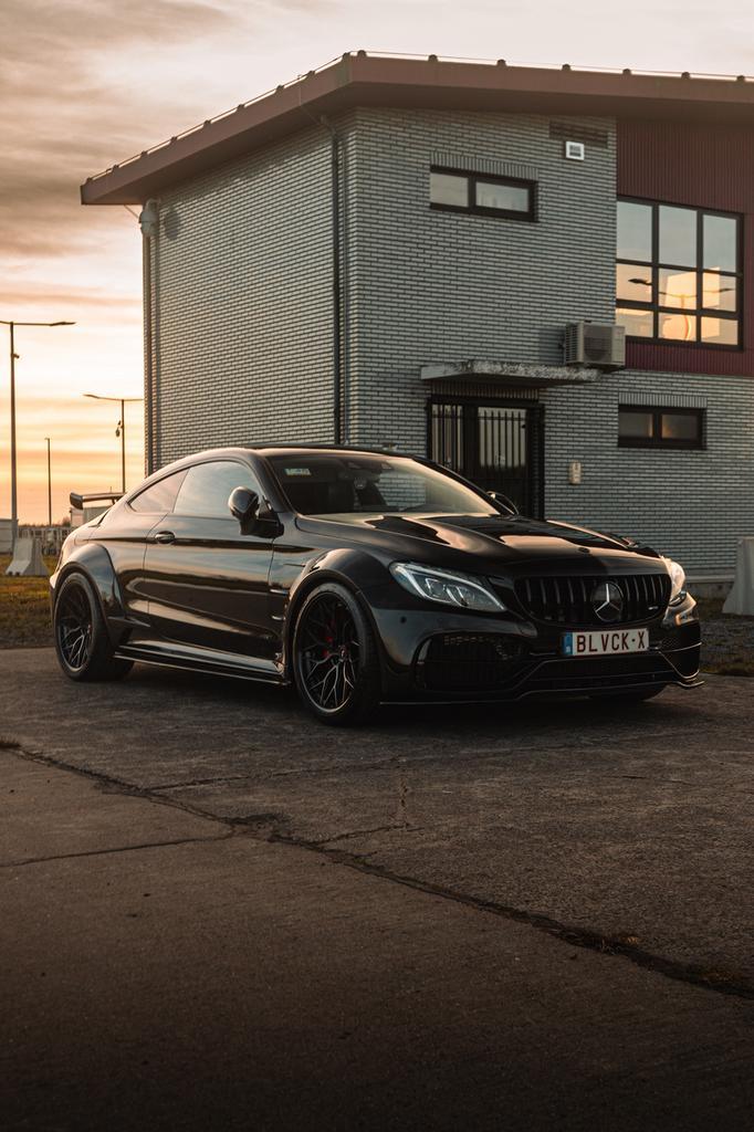 C63s Coupe AMG Prior Design, Auto's, Mercedes-Benz, Particulier, C-Klasse, 360° camera, ABS, Achteruitrijcamera, Adaptieve lichten