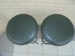 2 Vintage barkrukken, Ophalen, Gebruikt, Met voetsteun, 60 tot 90 cm