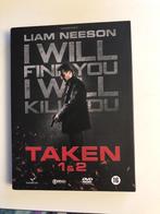 Double DVD Liam Neeson/Taken1&2/Bonne chance, Coffret, Enlèvement ou Envoi