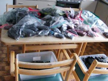Lego, lot noir 14 kg, Enlèvement, Utilisé, Briques en vrac, Lego