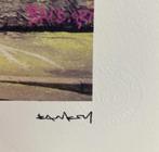 BANKSY: ingelijste lithografie met certificaat, Ophalen of Verzenden