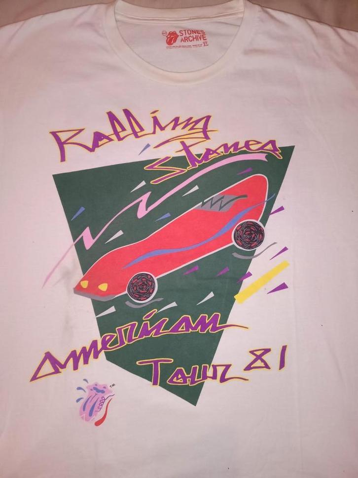 Rolling Stones t-shirt XL, Kleding | Heren, T-shirts, Zo goed als nieuw, Ophalen of Verzenden