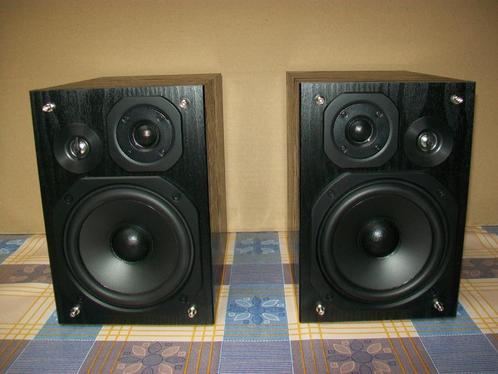 Panasonic SB-PMX70 - Boxen - Luidsprekers - Speakers Zwart, Audio, Tv en Foto, Luidsprekerboxen, Gebruikt, Front, Rear of Stereo speakers