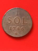 Pays-Bas autrichiens 1 Sol 1786 Bruxelles Joseph II, Enlèvement ou Envoi, Monnaie en vrac, Autre