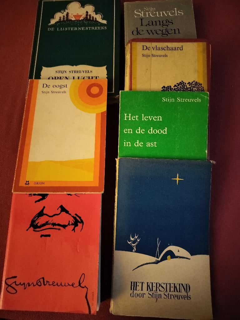 7 boeken Stijn Streuvels, Enlèvement, Utilisé, Belgique