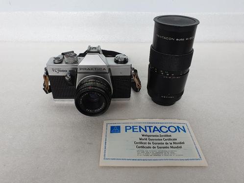 Pentacon Praktica Super TL 1000 + 2 lenzen, Audio, Tv en Foto, Fotocamera's Analoog, Gebruikt, Overige Merken, Ophalen of Verzenden
