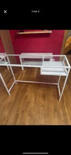 Laptoptafel / schminktafel IKEA, zo goed als nieuw, Computers en Software, Ophalen, Zo goed als nieuw