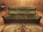 Woonkamer 3-zitsbank + fauteuil, Ophalen, Gebruikt, Hout