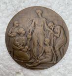 Medaille, Penning, 1914-19 Dank-Hulde Antwerpen (Op Naam)., Verzamelen, Militaria | Algemeen, Overige soorten, Ophalen of Verzenden