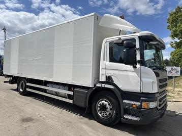 Scania P320 RETARDER - CLOSED BOX 8m25 x 2m47 x 2m30 - TAILL beschikbaar voor biedingen