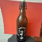 Oude Karcher bierfles van 100 cl, Antiek en Kunst, Ophalen of Verzenden