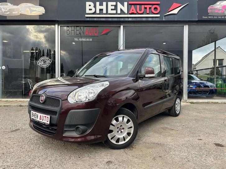 Fiat Doblò 1.4i /1STE OWNER/AIRCO/RADIO/HISTORIQUE COMPLET, Auto's, Fiat, Bedrijf, Te koop, Doblo, ABS, Airbags, Airconditioning