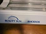 Zonnebank Beauty Sun / Rhodos, 10 tot 15 lampen, Zonnebank dubbelzijdig, Gebruikt, Ophalen