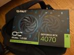 RTX 4070 GDDR6X 12GB Palit Dual OC met doos, Computers en Software, Videokaarten, Ophalen, Overige soorten, DisplayPort, PCI-Express 4
