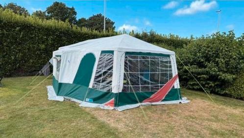 Mooie Jamet Trigano Montana met voortent, luifel,bermkeuken, Caravans en Kamperen, Vouwwagens, Jamet, tot en met 6, Aanwezig, Ophalen