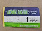 Lionel Richie Ticket 1987, April