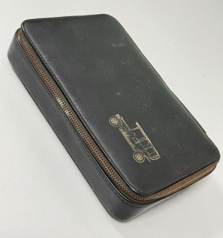 Antiek auto-gereedschaps koffertje leder engels tools-kit, Antiek en Kunst, Antiek | Gereedschap en Instrumenten, Ophalen of Verzenden