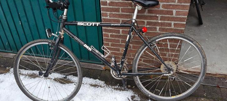 fiets jongens zwart, Fietsen en Brommers, Fietsen | Jongens, Gebruikt, Handrem, Versnellingen, Ophalen