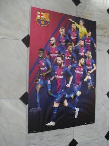 mooie poster FC Barcelona beschikbaar voor biedingen
