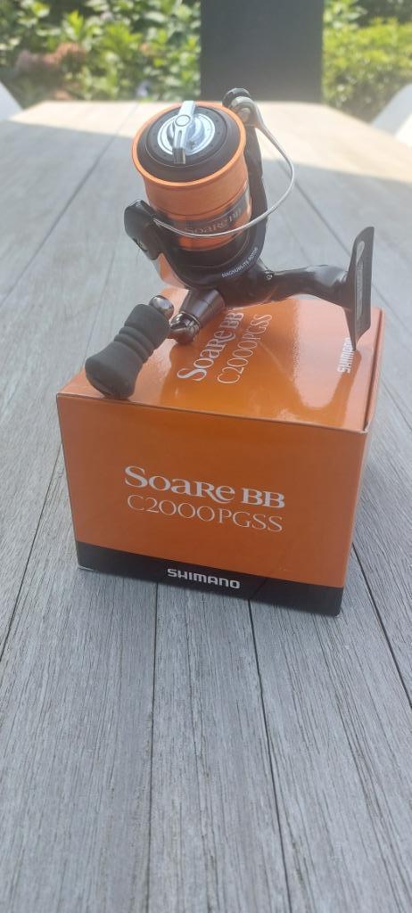 Shimano molentje Soare BB c2000 pgss, Sports nautiques & Bateaux, Pêche à la ligne | Poissons prédateurs, Comme neuf, Moulinet