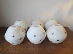 6 bollen voor lamp, Vintage, Antiek en Kunst, Ophalen of Verzenden