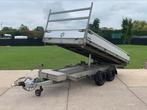 Henra 3 zijdige kipper aanhangwagen 3500 kg parabool, Ophalen of Verzenden, Zo goed als nieuw