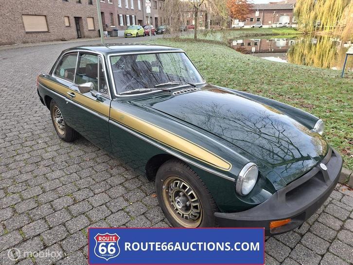 MG MGB GT | 1975 | Route 66 Auctions, Auto's, Oldtimers, Bedrijf, Te koop, MG, Benzine, Overige carrosserie, Handgeschakeld, Zwart