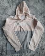 Adidas Essentials hoodie met kleurvlakken - roze en grijs, Kleding | Dames, Truien en Vesten, Maat 38/40 (M), Adidas, Ophalen of Verzenden