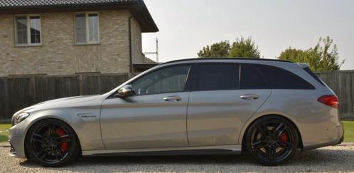 C 63 AMG Break "LED-GPS-SPORTUITLAAT-20" WHEELS-CAMERA", Auto's, Mercedes-Benz, Bedrijf, Te koop, C-Klasse, ABS, Achteruitrijcamera