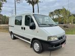 Fiat Ducato 2.3d 6plaats 160.000km trekhaak lichtevracht, Auto's, Bestelwagens en Lichte vracht, Particulier, Trekhaak, Diesel