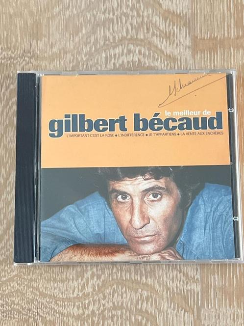 CD Gilbert Bécaud - Le meilleur de Gilbert Bécaud, CD & DVD, CD | Francophone, Comme neuf, Enlèvement ou Envoi