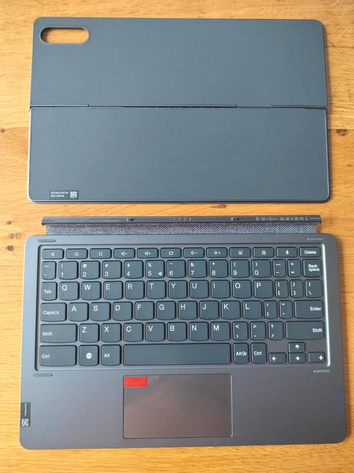 Lenovo Tab P11 Pro Keyboard Cover QWERTY grijs (nieuw), Computers en Software, Tablet-hoezen, Nieuw, Bescherming voor- en achterkant
