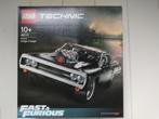 lego technic fast and furious dom's dodge charger, Kinderen en Baby's, Speelgoed | Duplo en Lego, Ophalen, Nieuw, Complete set
