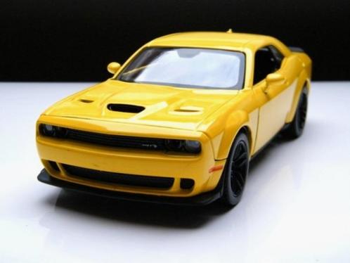 modelauto Dodge Challenger SRT Hellcat Widebody – Motormax, Hobby en Vrije tijd, Modelauto's | 1:24, Nieuw, Auto, Motormax, Verzenden