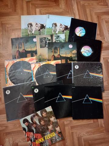 Lot 140 vinyles LP rock Pink Floyd orignaux  beschikbaar voor biedingen