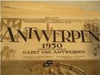 Wereldtentoonstelling Antwerpen 1930 - 92 dagbladen van GvA, Boeken, Tijdschriften en Kranten, Gelezen, Ophalen of Verzenden