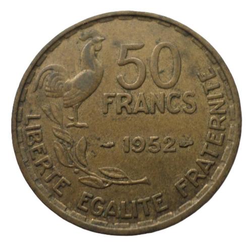 FRANCE.... 50 francs Guiraud 1952 - Pièce non nettoyée, Timbres & Monnaies, Monnaies | Europe | Monnaies non-euro, Monnaie en vrac