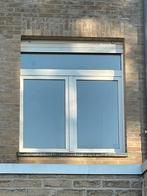 pvc superisolend raam met rolluik, kan volledig open., Châssis de fenêtre, 75 à 150 cm, Comme neuf, Synthétique