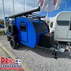 Teardrop Hero Ranger The Colombus 2023 Bleu Ocean, Caravans en Kamperen, Caravans, Bedrijf, 4 tot 5 meter, Tot en met 2, Zonnepaneel