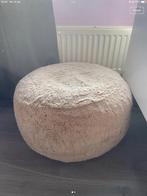 Opblaasbaar zitkussen met zachte hoes, Ophalen, Zo goed als nieuw