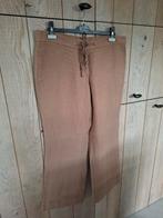 NIEUW! Linnen broek Benetton Mt 42 EU (nwpr 79.99eur), Bruin, Benetton, Maat 42/44 (L), Nieuw