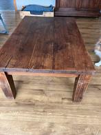 Oude zware eiken salontafel, Huis en Inrichting, Ophalen, Zo goed als nieuw