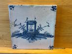 Antieke Delftse tegel D46, Antiek en Kunst, Ophalen of Verzenden