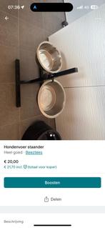 Hondevoer staander, Ophalen of Verzenden, Zo goed als nieuw