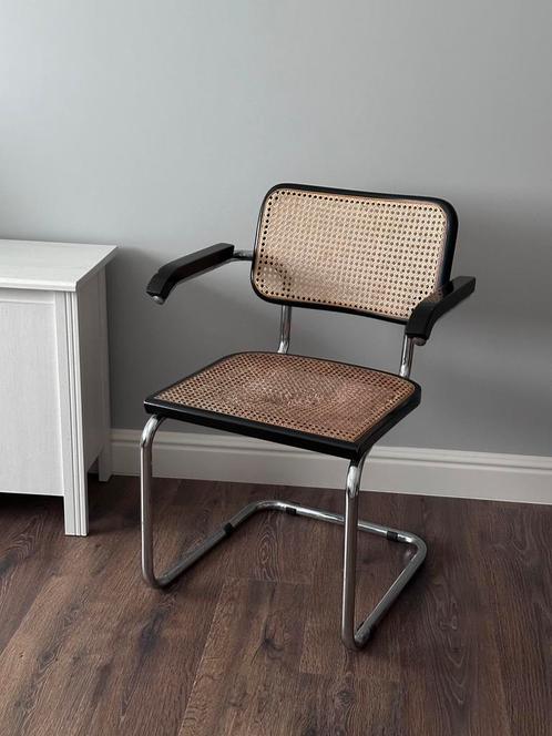 Vintage stoel - Cesca van Marcel Breuer, Huis en Inrichting, Stoelen, Gebruikt, Ophalen