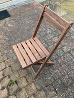 Tuinstoelen IKEA, Tuin en Terras, Tuinstoelen, Inklapbaar, Gebruikt, Hout, Ophalen